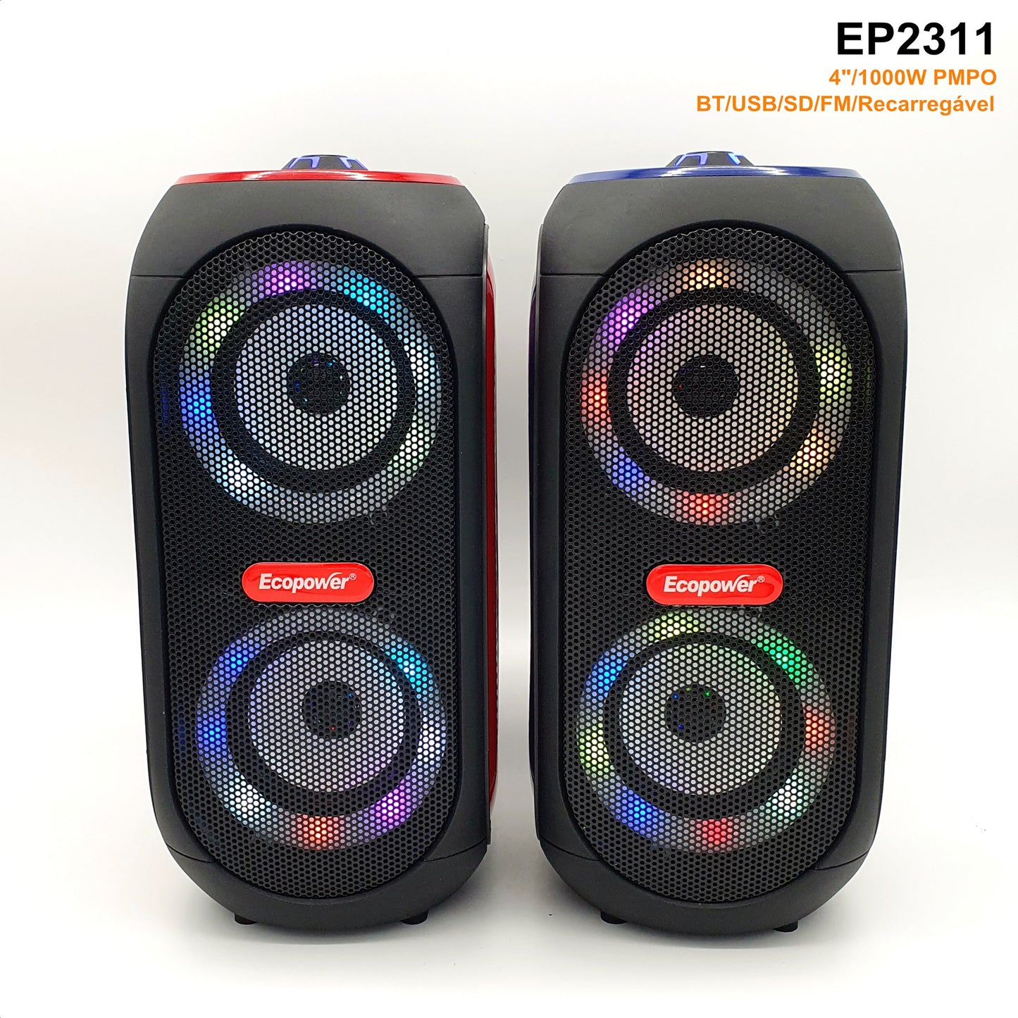 Potente Speaker Ecopower 1000w Ep2311